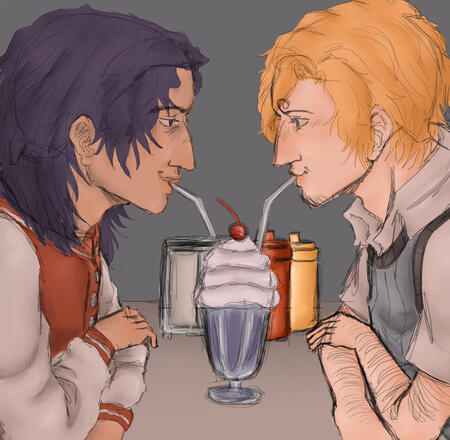 Fan art of one piece charter